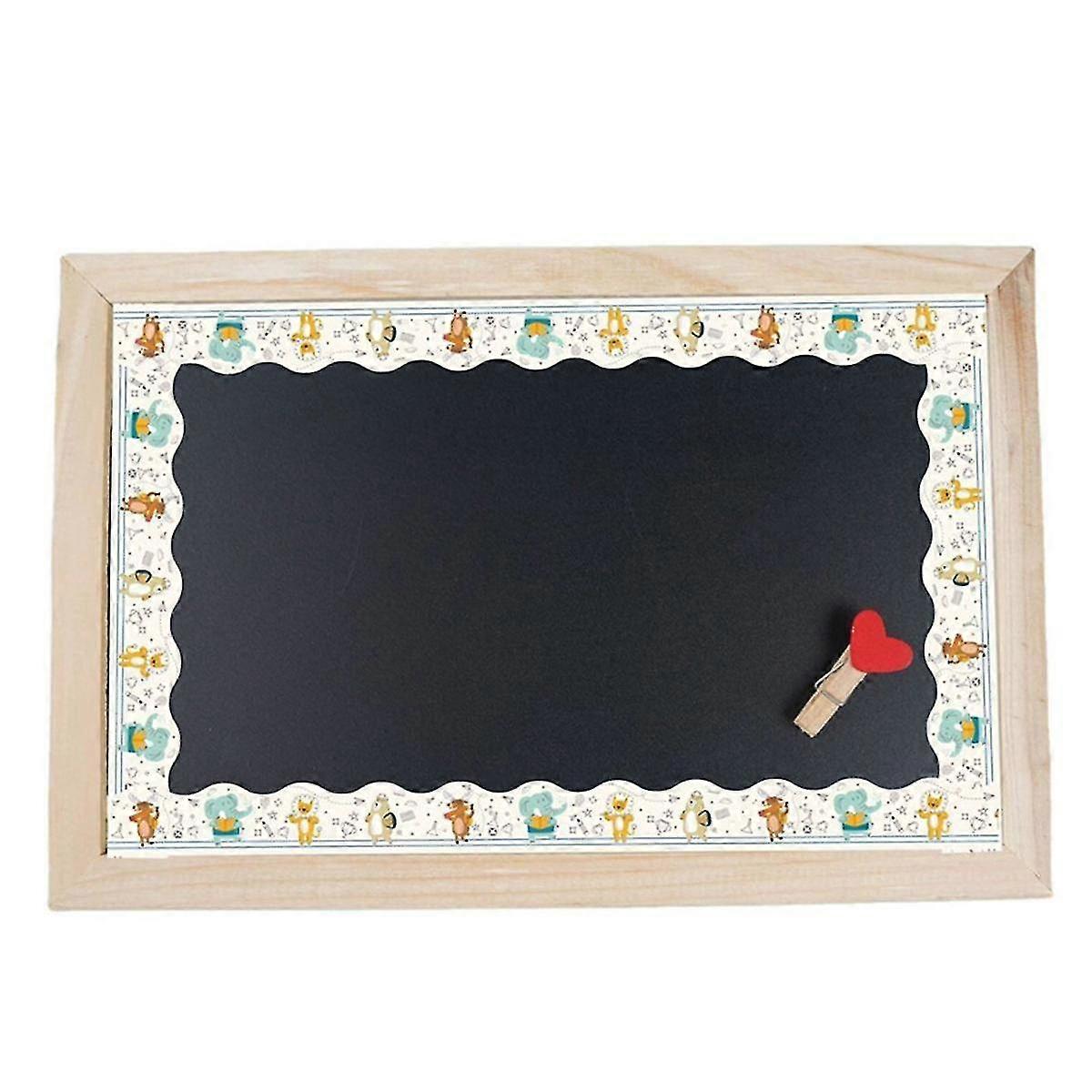 1 Roll Bulletin Board Border Sticker Back-to-school Decoration Borders For Black Board Trim Decorat