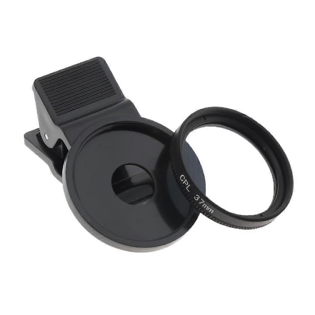 37mm Thin Efficient Circular Polarized Lens Filter For Phone