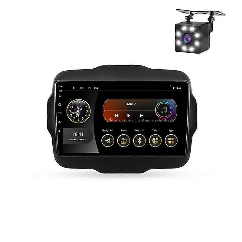 Ραδιόφωνο αυτοκινήτων Android για Jeep Renegade 2014 - 2018 Αυτόματο στερεοφωνικό πρόγραμμα αναπαραγωγής πολυμέσων