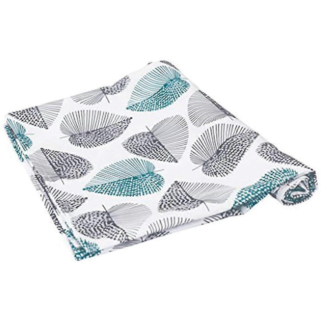 Washable Square Tablecloth Waterproof Oxford Fabric Table Cloth Table Linen Easy Care Garden Room Table Decoration Mint 140 * 180cm