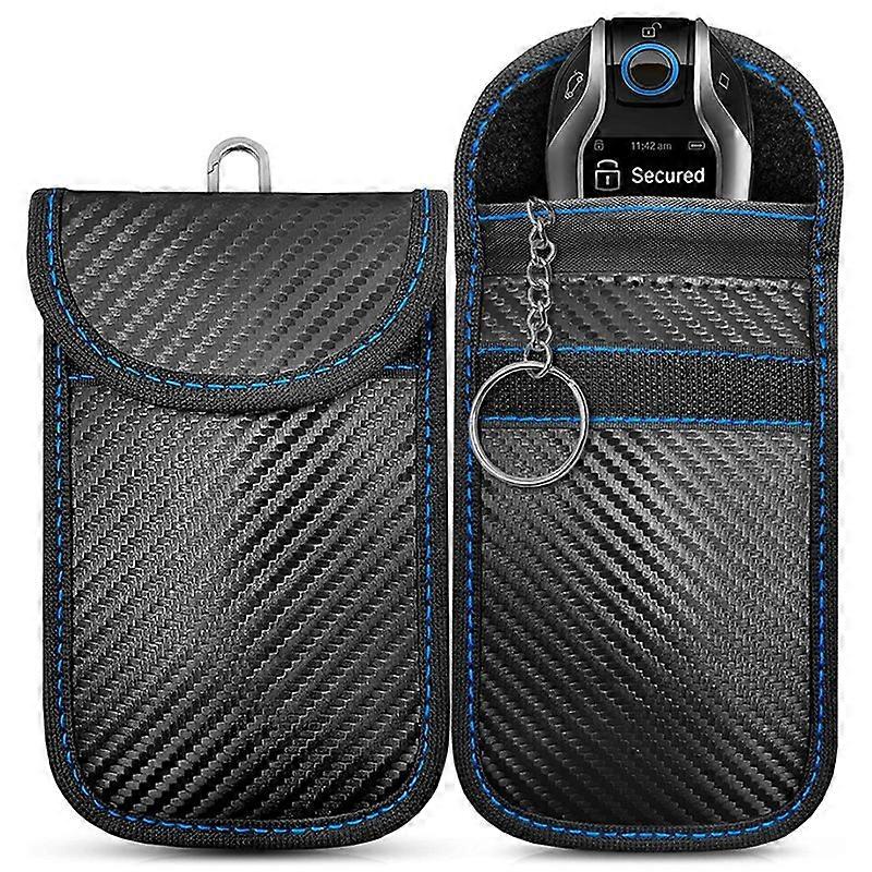 Faraday Pouch for car Keys,Faraday Bag | Car Key Signal Blocking Pouch | Keyless Entry Car Keys Case | RFID Blocker Bag for Car Security | Anti-theft