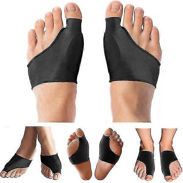 Bunion Corrector With Non-slip Grip Insert And Gel Cushion Pad 2pcs/pair Splint Orthopedic Pain Relief Hallux Valgus Realignment Stops