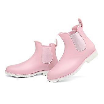 Boots Women Ankle Wellies Unisex Chelsea Rain Boots Waterproof Non-slip Rubber Boots Cosy Lightweight Chelsea Wide Leg Pull On Boot Dry Regatta Garden