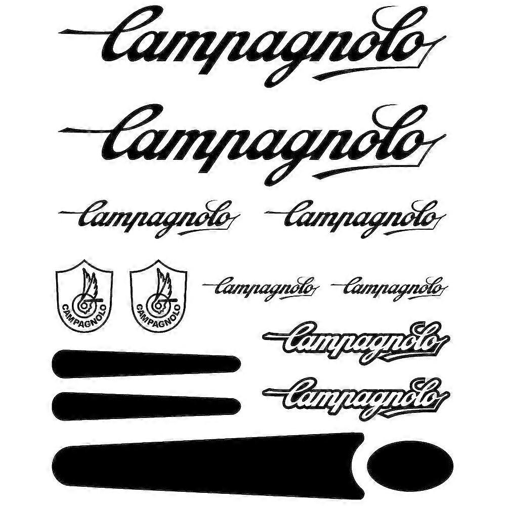 Campagnolo Bisiklet Bisiklet Çerçeve Çıkartmaları Çıkartmalar Grafik Yapıştırıcı Seti Vinil