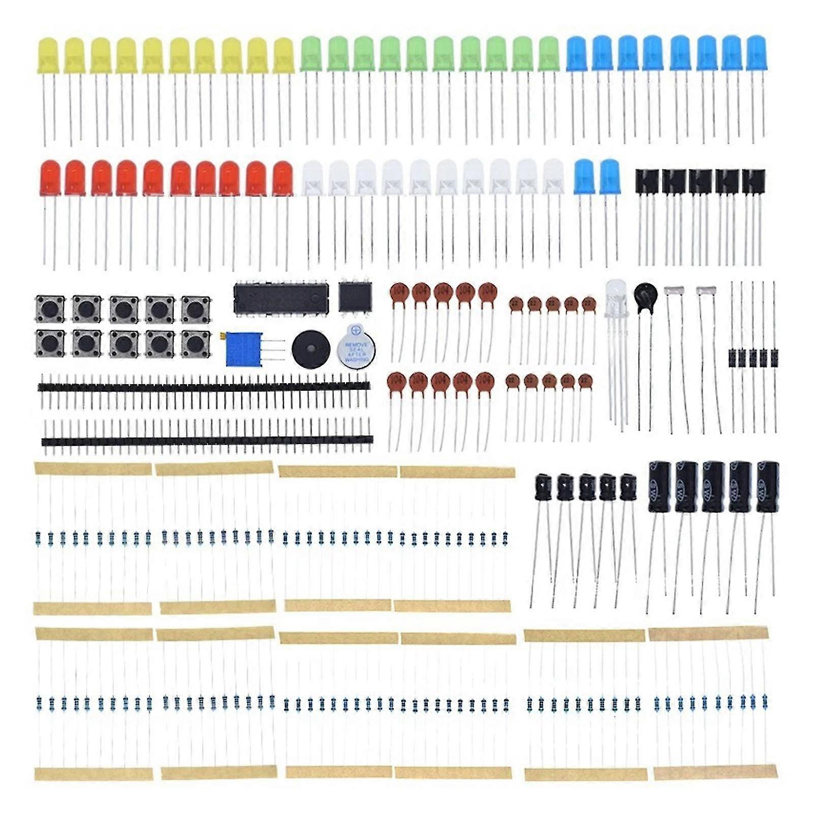 Basic Starter Kit With Capacitor Resistors Led Buzzer For Raspberry Pi 200pcs