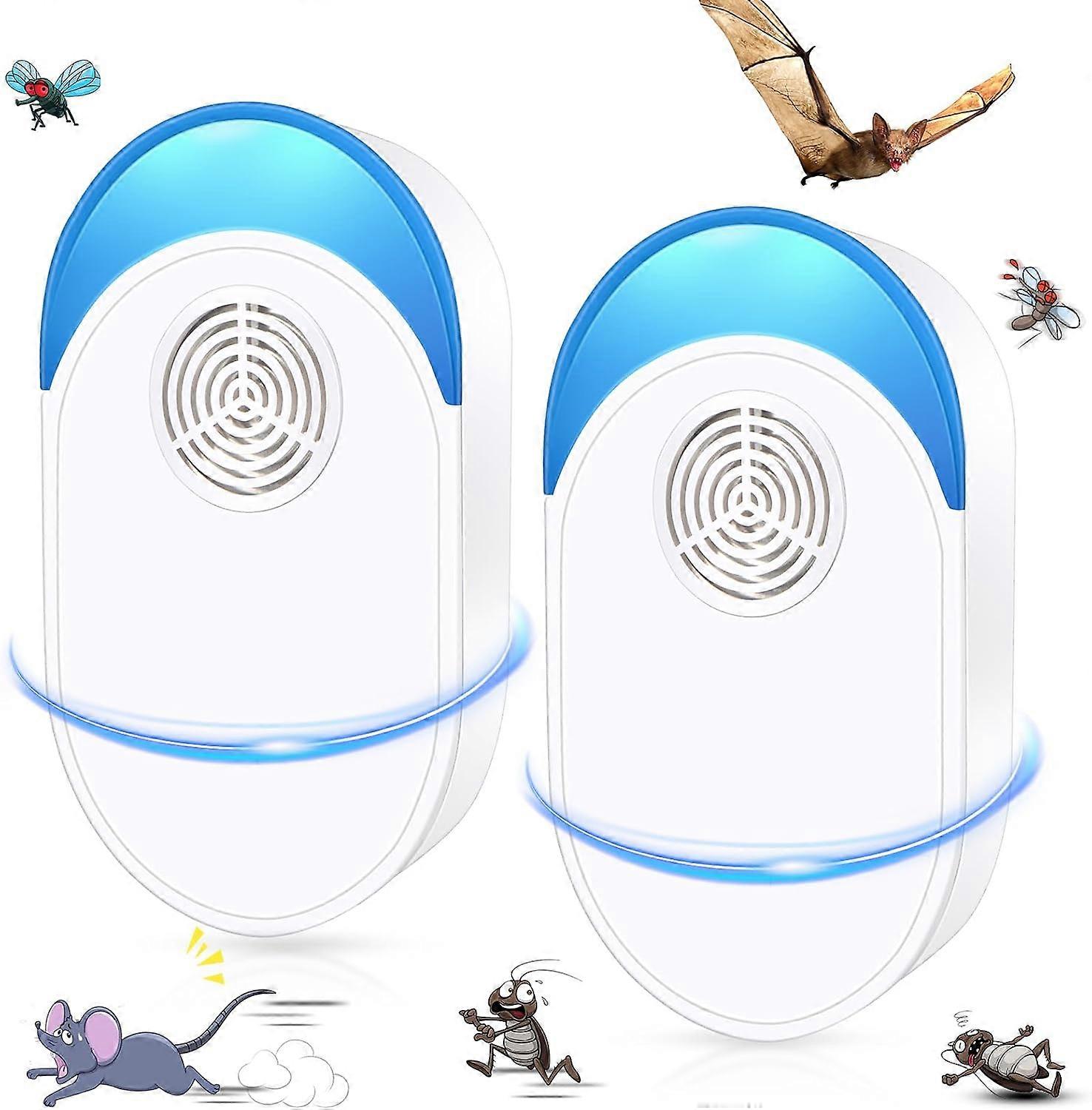 good Ultrasonic Pest Repellent Control pest Repeller Plug in Bug Repellent Indoor mice Spider Repellent for House Indoor Mouse Repellent Indoor Repel 