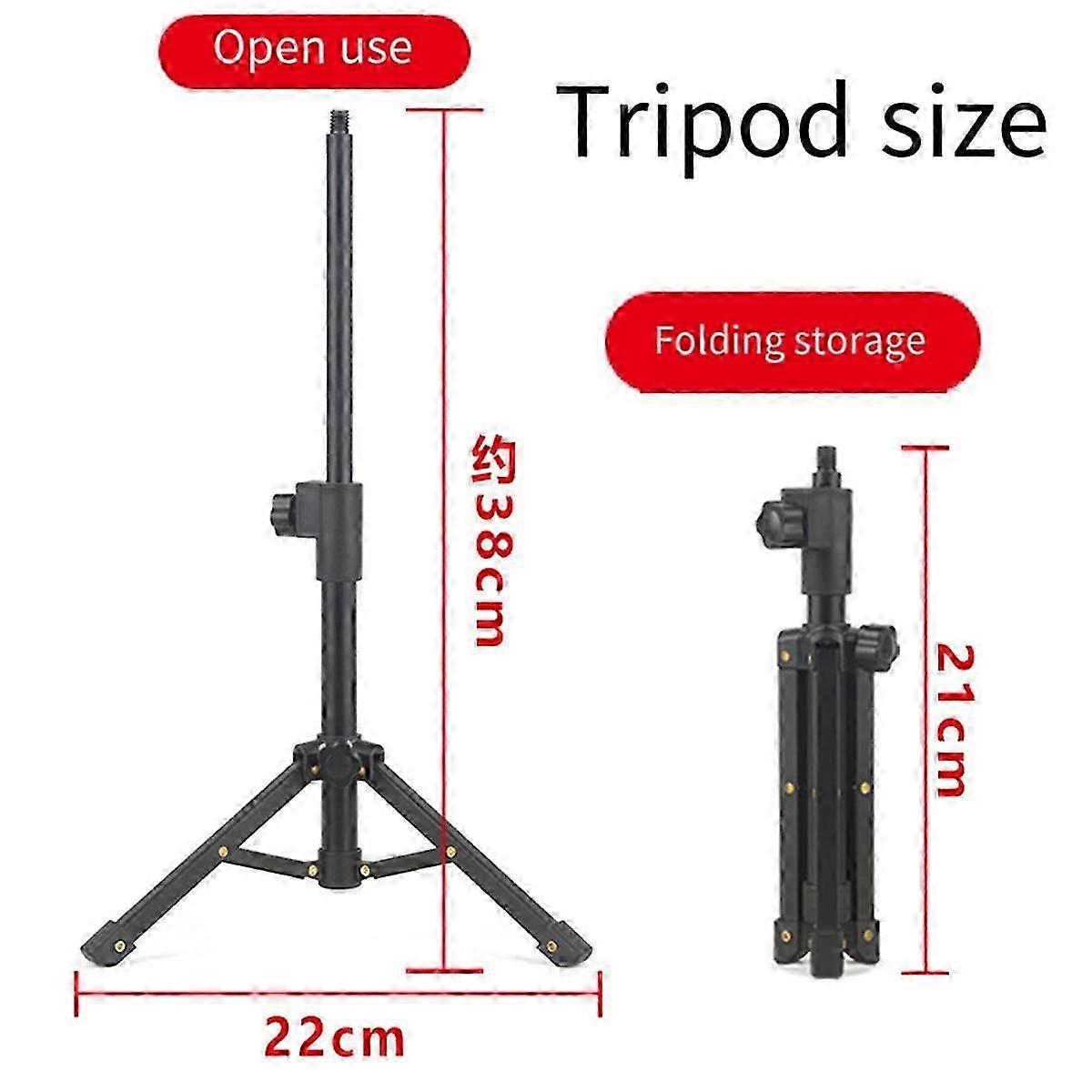 Tabletop Mic Stand, Adjustable Desktop Microphone Stand With 3/8 Inch Threaded For Most Microphone