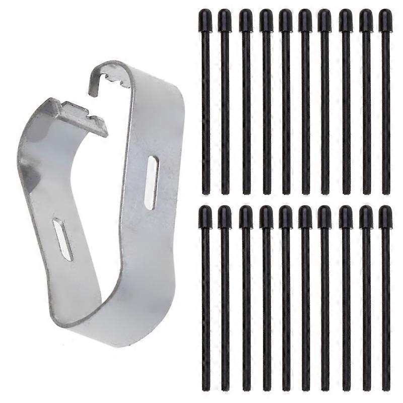 Touch Stylus Point Tips Nibs with Metal Clip For Lamy Al-Star EMR Stylus Pen