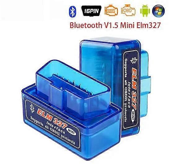 Auto Scanner MINI ELM 327 V1.5 Bluetooth Diagnostic Tool ELM327 Scanner OBDII Code Reader for Andriod/PC elm327 Adapter Torque