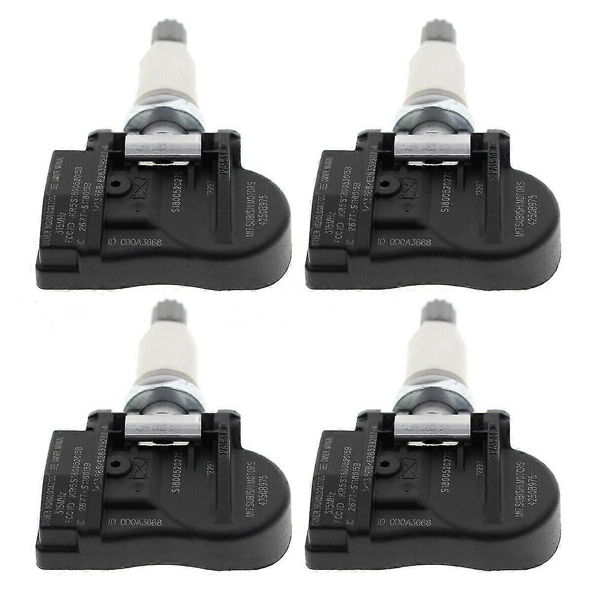 4pcs Tpms Tire Pressure Monitoring Sensor 4250b975 For Eclipse I-miev 06-21 XYT