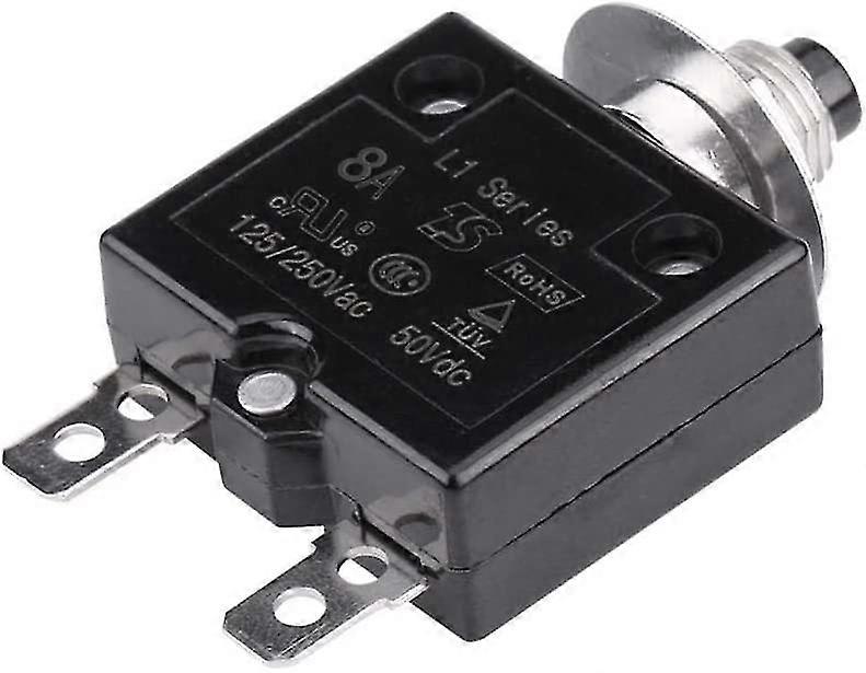 Circuit Breaker, Manual Reset Thermal Switch Circuit Breaker, Overload Protector