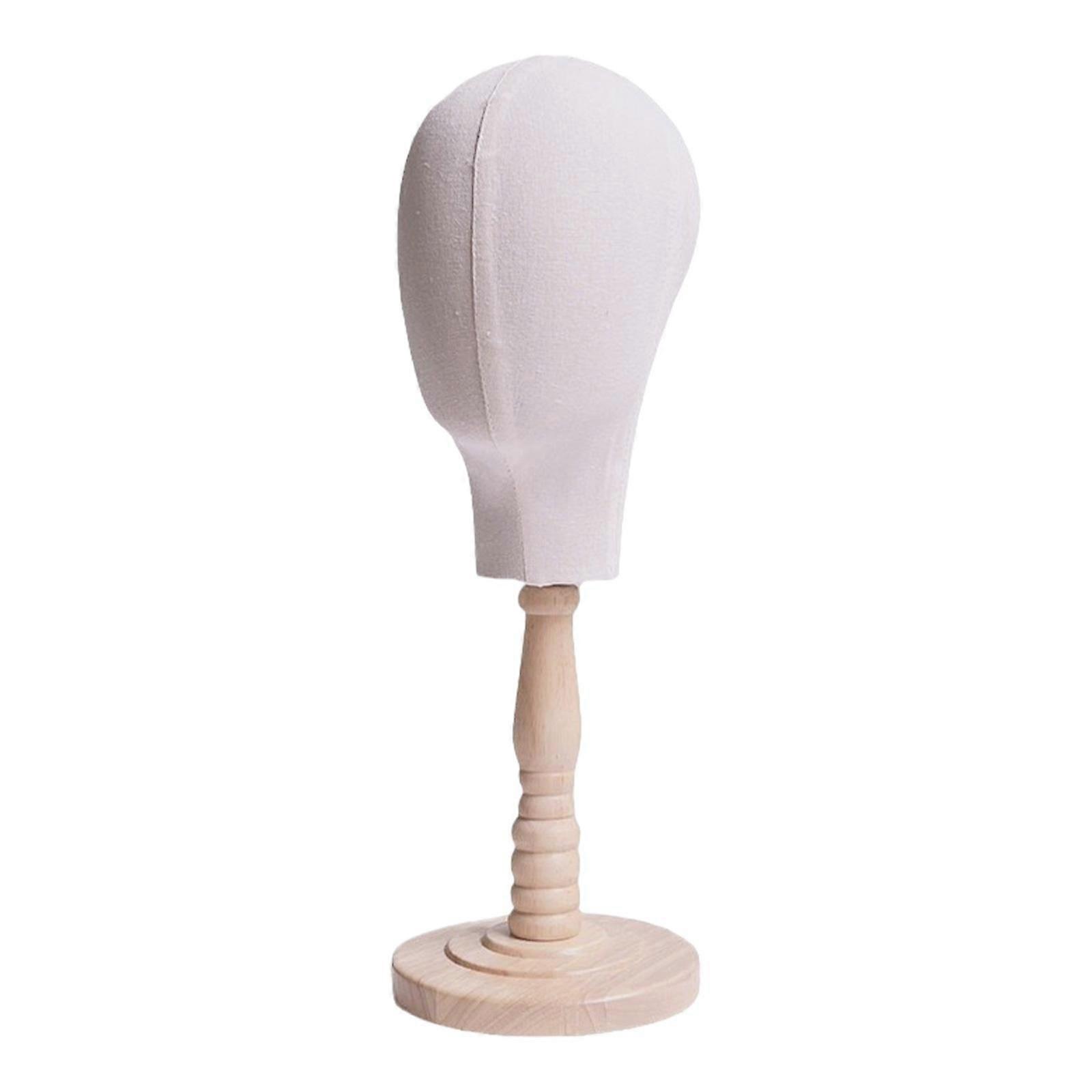 Wig Display Holder Stable Manikin Head for Beginner Stylist Barbershop Salon can not insert pins