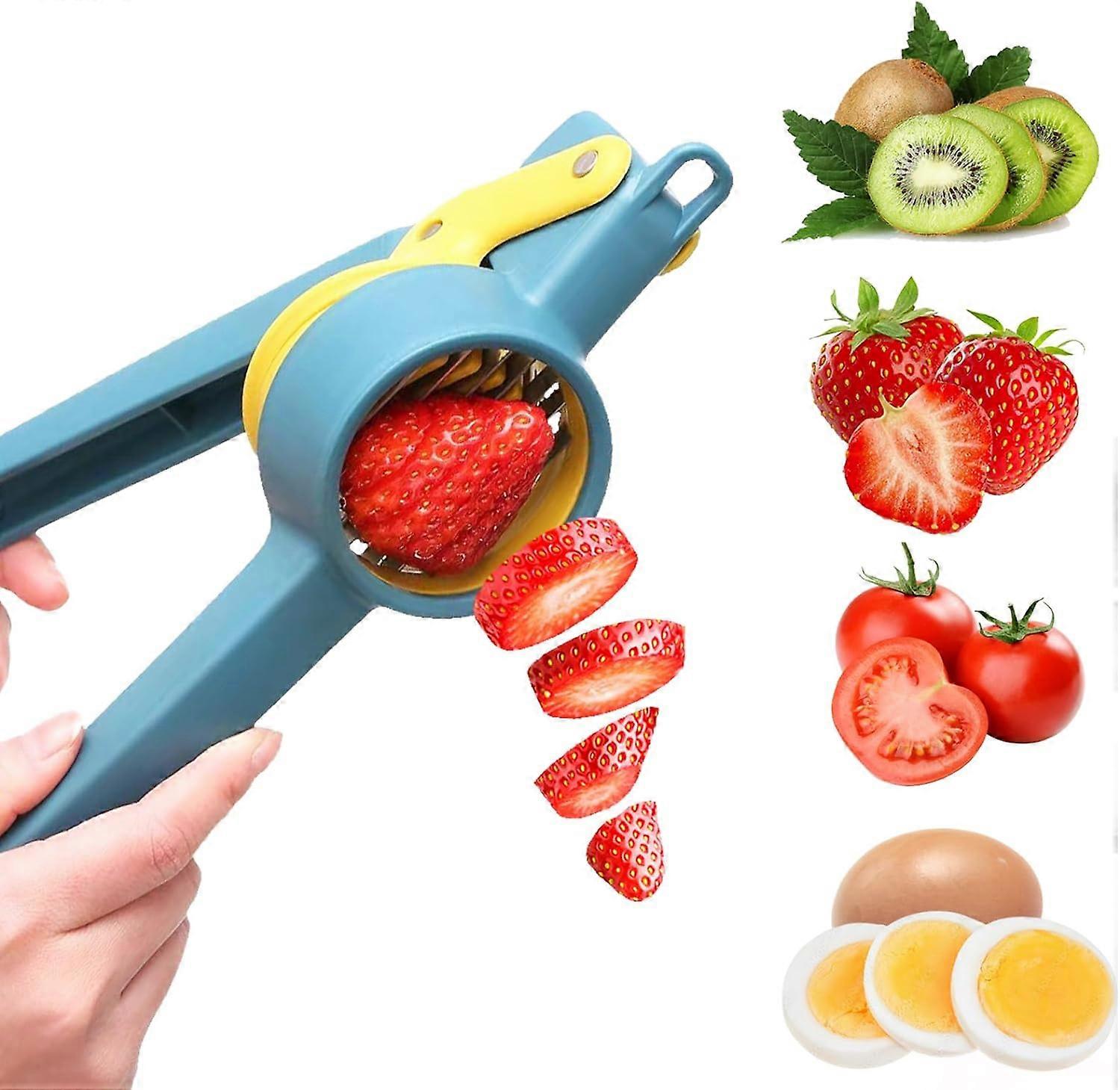 Vegetable Chopper Fruit Peeler Cutter Food - Onion Veggie Dicer Slicer Kitchen