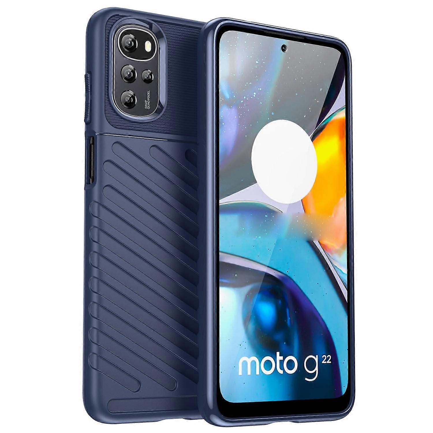 Thunderbolt Shockproof TPU Case For Motorola Moto E32s