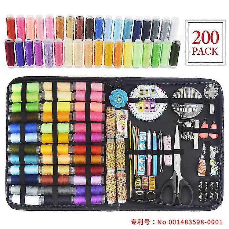 Sewing Kit, Sewing Box, Sewing Set, Rectangular Sewing Set, 200 Piece Set