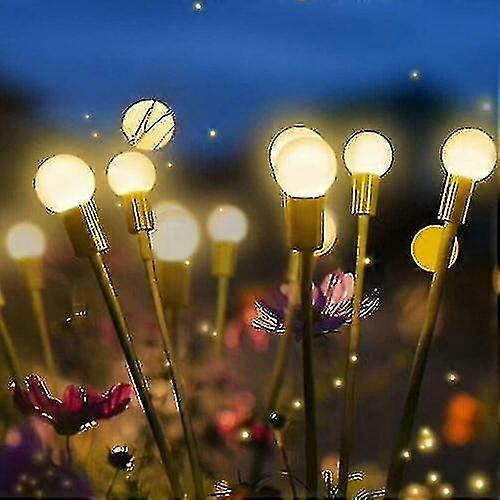 Solar Led Light Outdoor Garden Decor Landscape Light Firework Firefly Gard