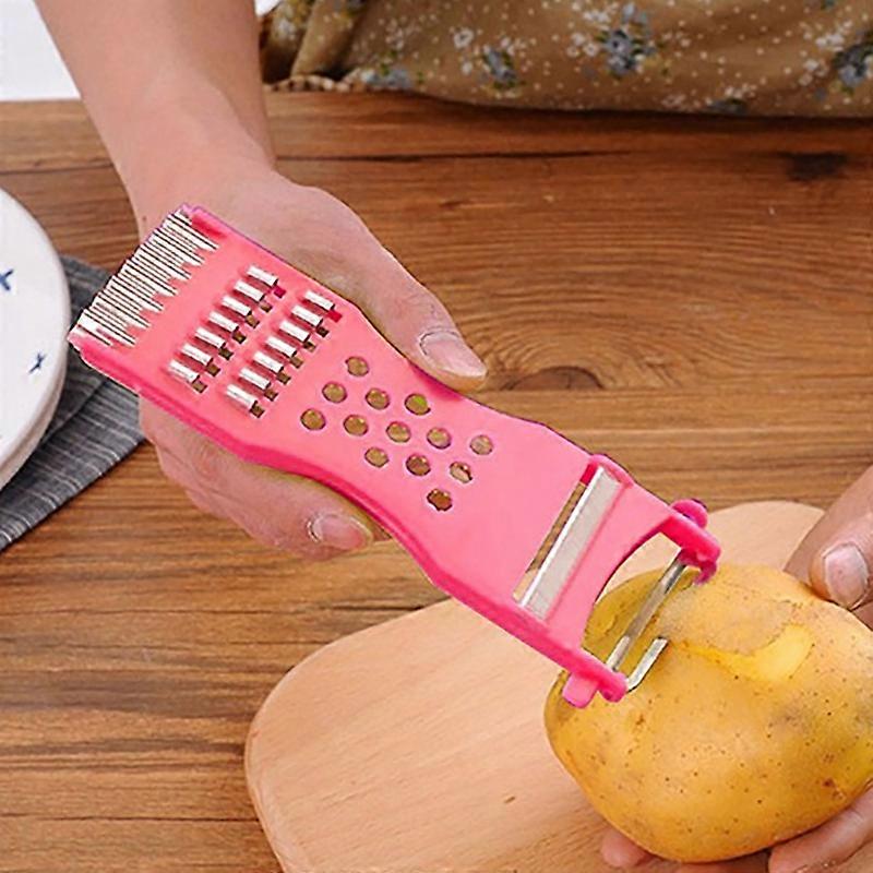 Multifunctionele Vegetable Cutter With Steel Blade Mandoline Slicer Potato Peeler Carrot Cheese Grater Kitchen Accessories Tools
