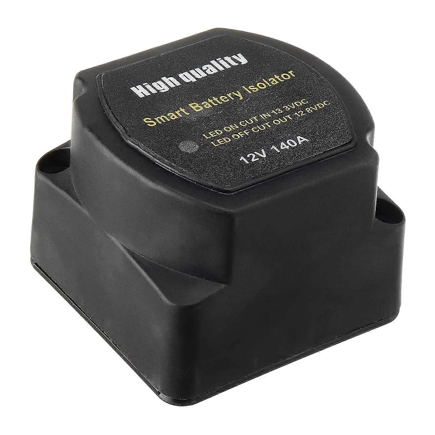 Dual Battery Smart Isolator 12V 140 Amp Voltage Sensitive Relay VSR Smart Switch for Car ATV UTV Bo