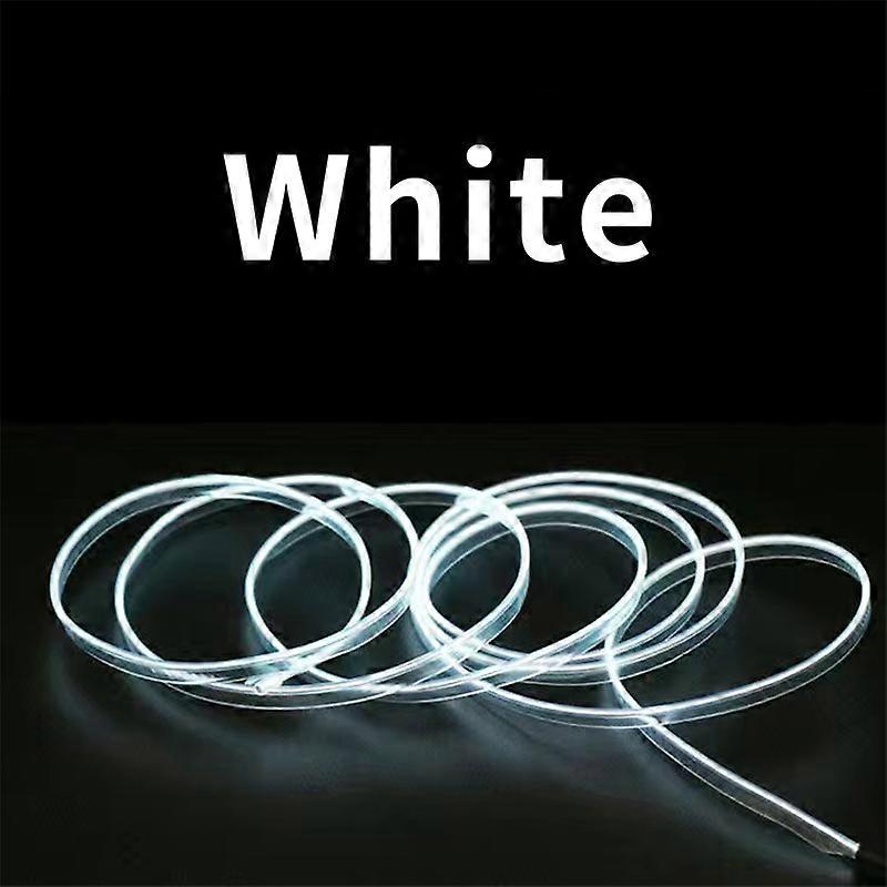 Automobile Atmosphere Lamp Car Interior Lighting LED Strip Decoration Garland Wire Rope Tube Line flexible Neon Light USB Drive