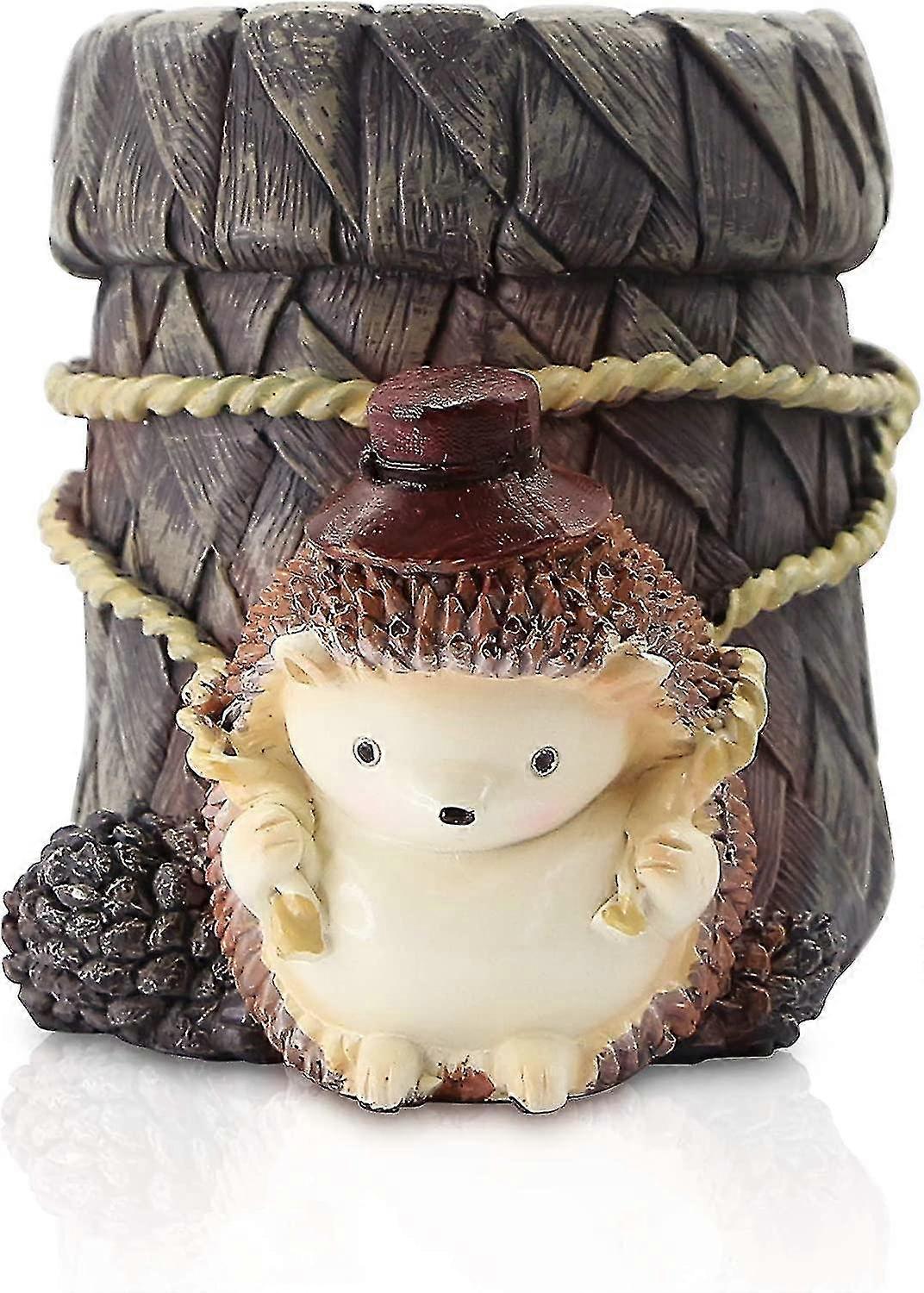 Cute Hedgehog Office Pen Holder