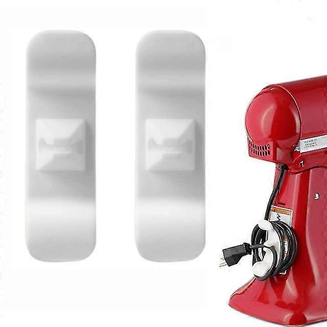 2pcs Kitchen Cable Wrap Wire Storage Attachment Cable Holder Clip Cord Organizer