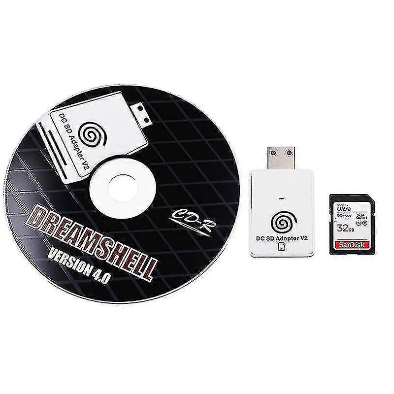 Adapter For Sd/tf V2 Card Reader, Compatible With Sega Dreamcast And Cd