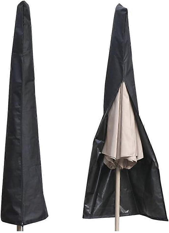 Umbrella Cover, Waterproof Patio Umbrella Covers 75Inch Umbrella Covers For Outdoor Umbrellas With Push Rod(Black)(1Pcs)