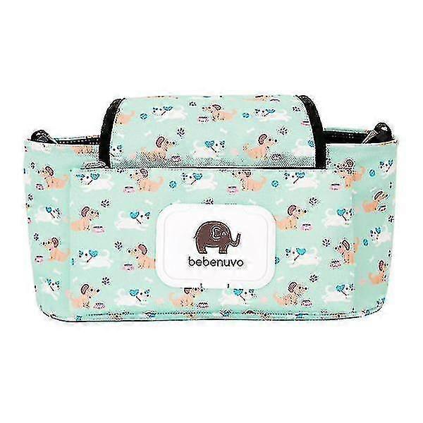 Stroller Organizer With Wipes Dispenser Stroller Accessory Stroller Organizer Bag With Adjustable Strap