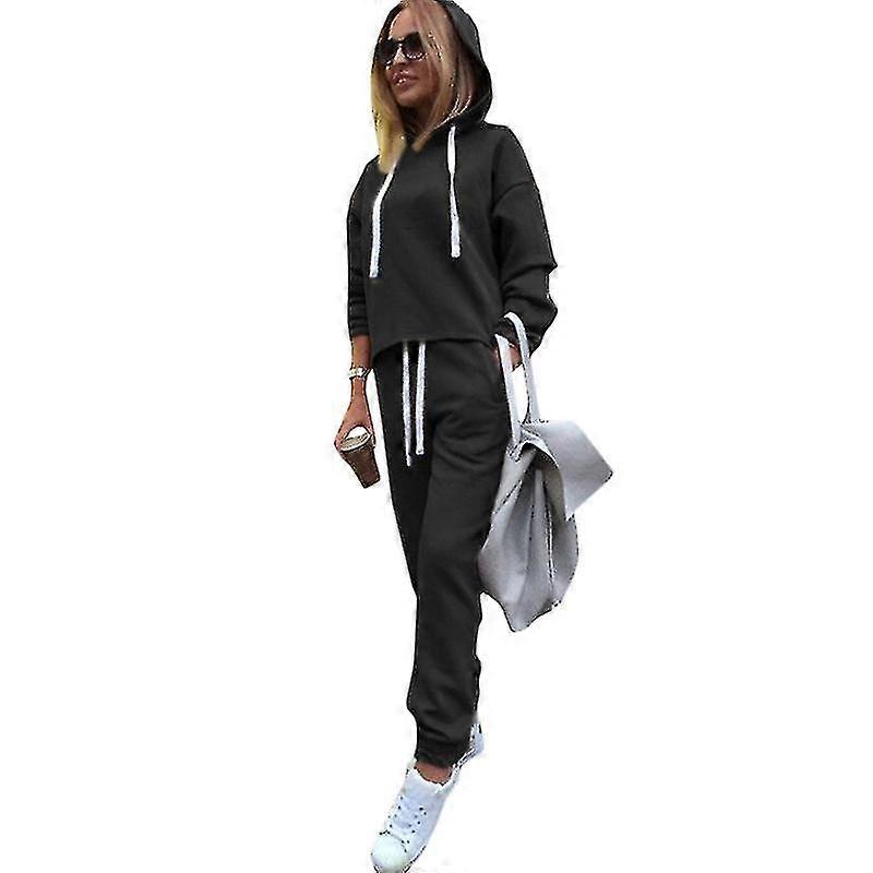 Kadın Eşofman Hoodie Jogger Pantolon 2 adet Seti