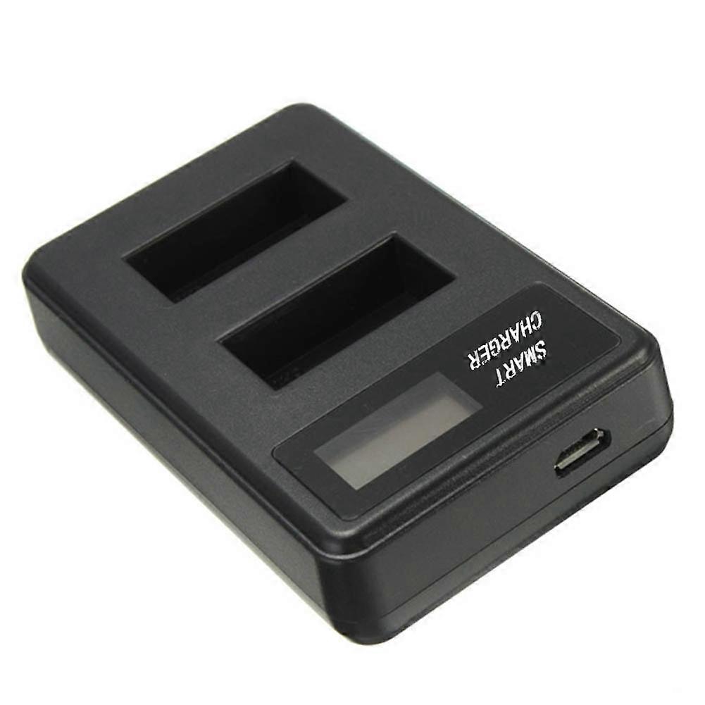 Portable LCD Dual Battery Charger for GoPro Hero 3 3+ AHDBT-201 AHDBT-301 Camera