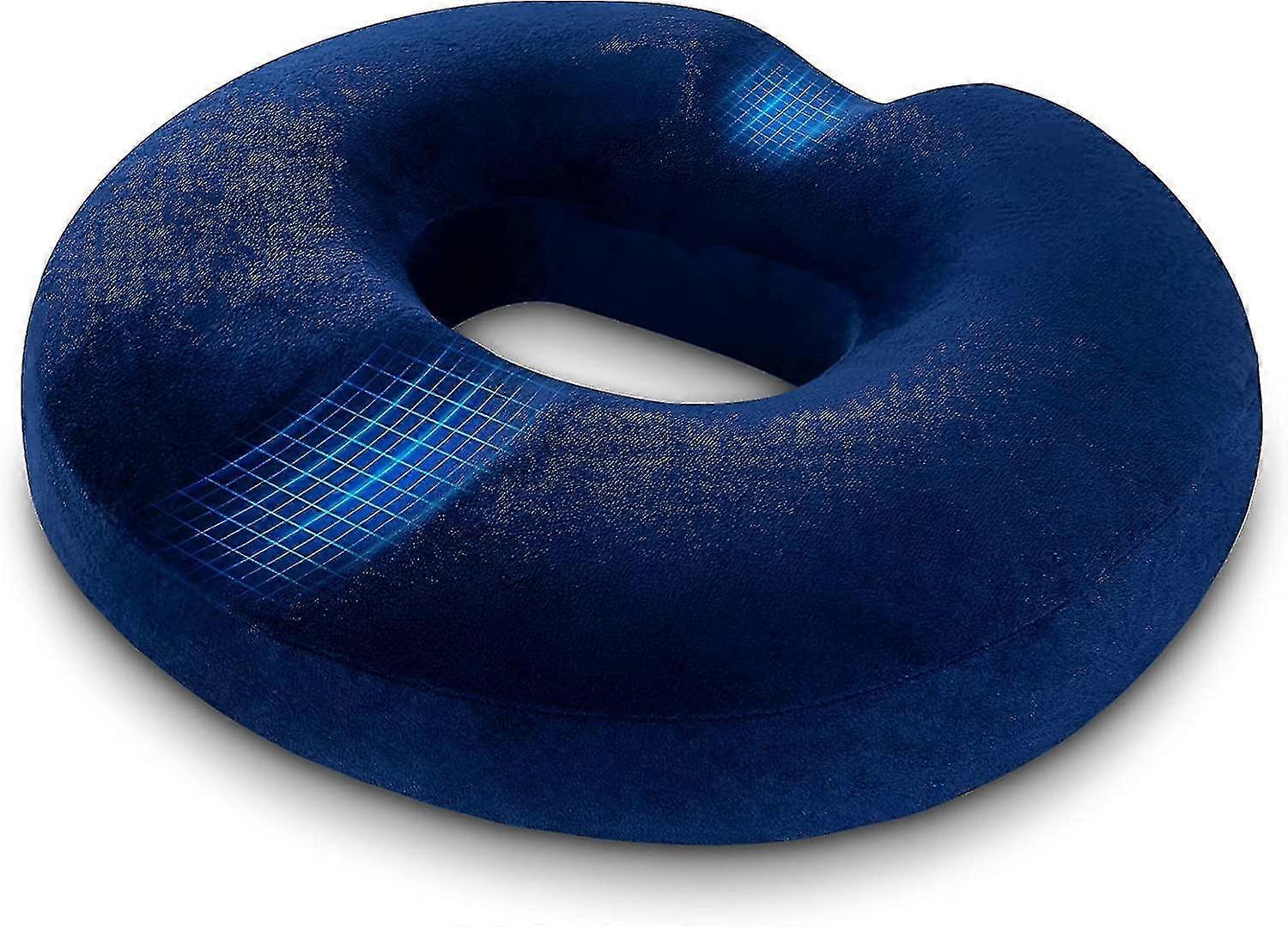 Donut Cushion Orthopedic Ring Memory Foam Compatible Relief Of Haemorrhoids And Cushion Coccyx Pain