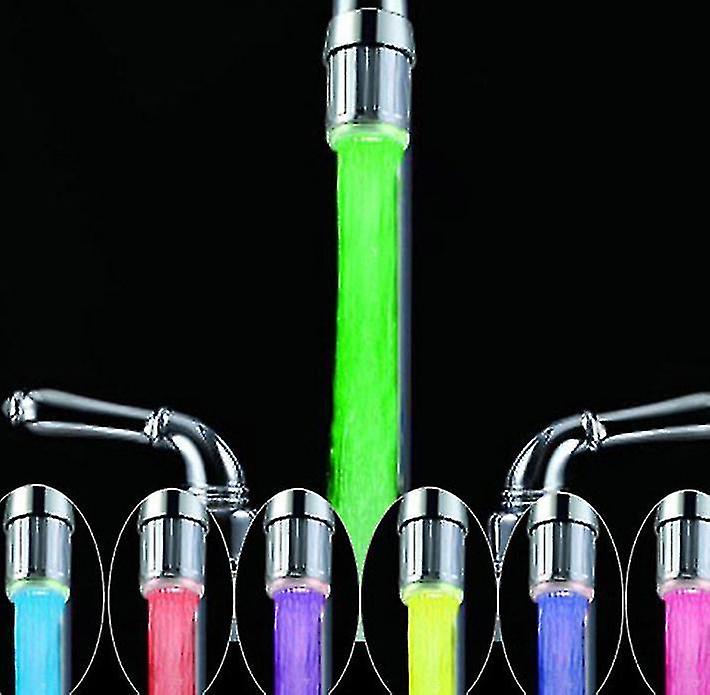 Led Luminous Temperature Control Faucet (monochrome/three-color/seven-color)7 Colors