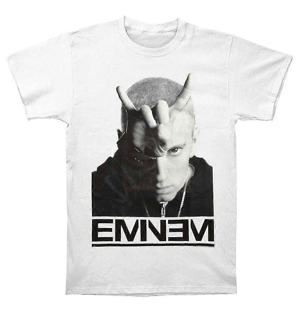 Eminem Boynuzlu Beyaz Tişört