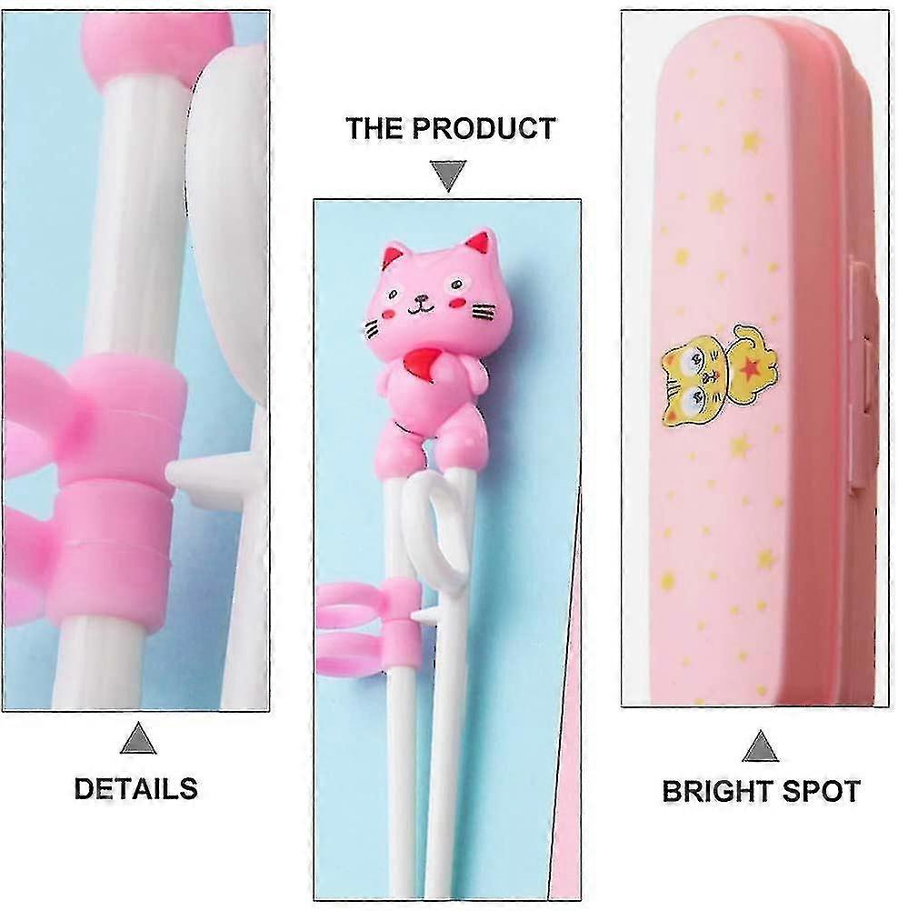 Chopsticks For Children, 2 Pairs Of Training Chopsticks Helpers