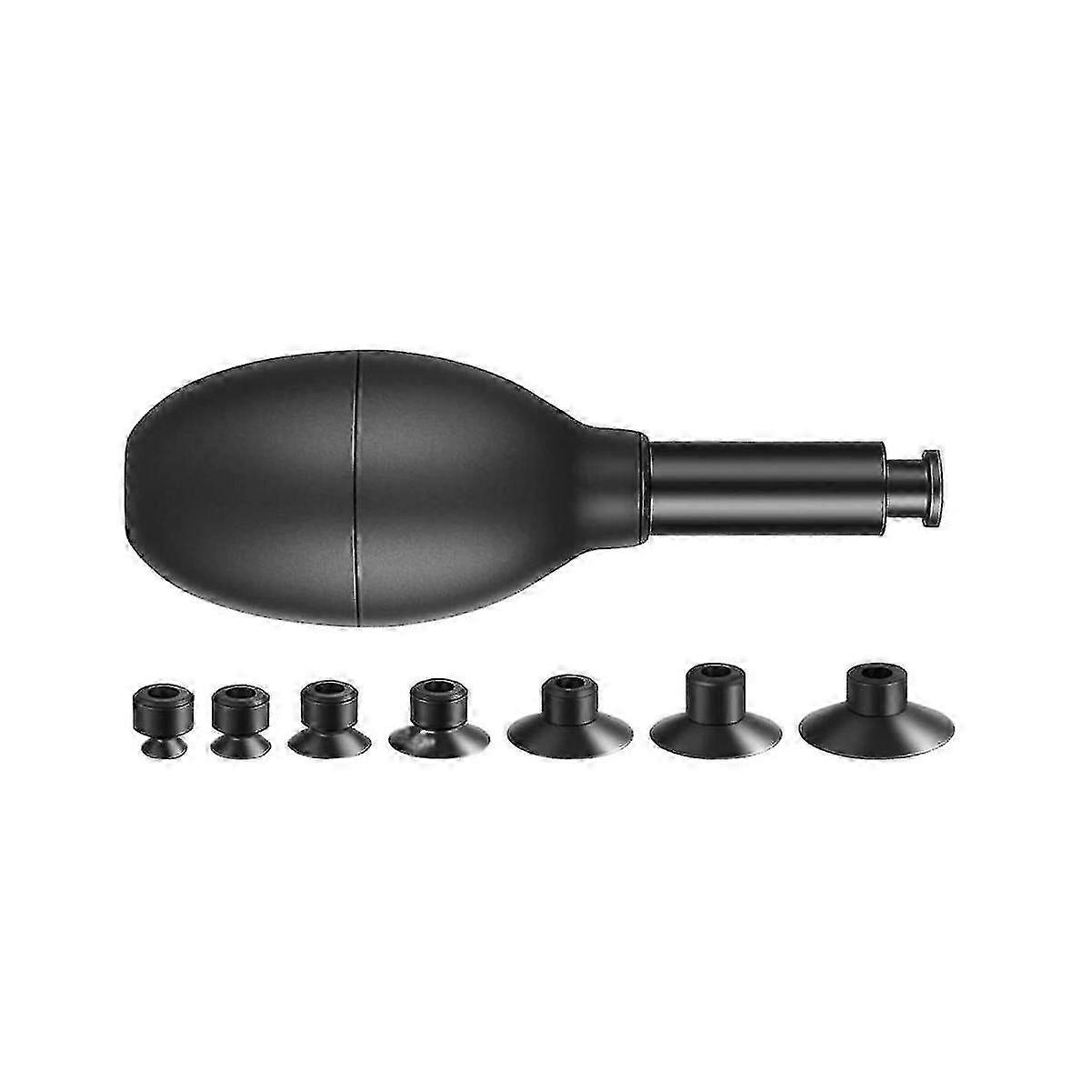 Lens Sucker Kit 8-in-1 With 7 Interchangeable Suction Cups Strong Suction Manual Vacuum Suction Pen Lens Puller