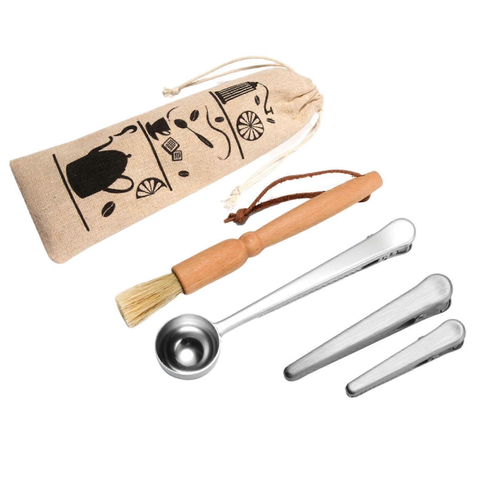 Bean Coffee Barista Kitchen Dusting Grinder Cleaning Brush Accessories Tool