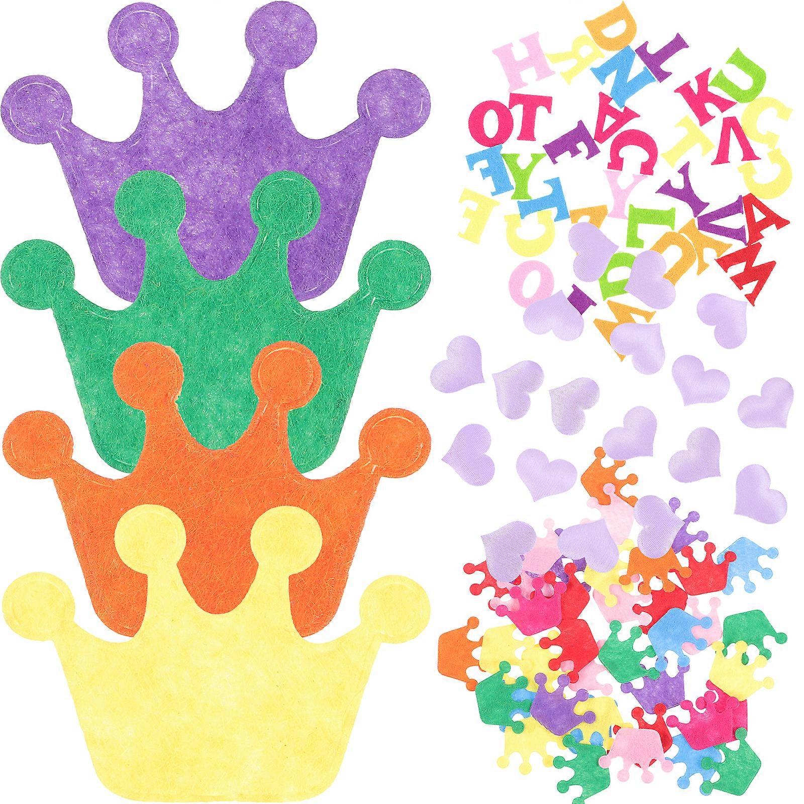 200 PCS Couture Patchs Artisanat Patchs Feutre Fleur Artisanat Veste Patch Couture Appliques