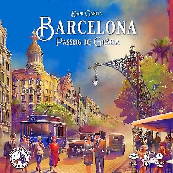 Barcelona Passeig de Gracia Board Game
