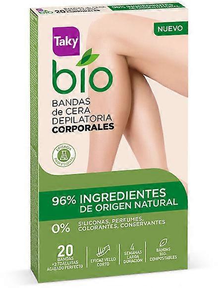 Taky Bio 天然 0% 身体蜡条 20 u