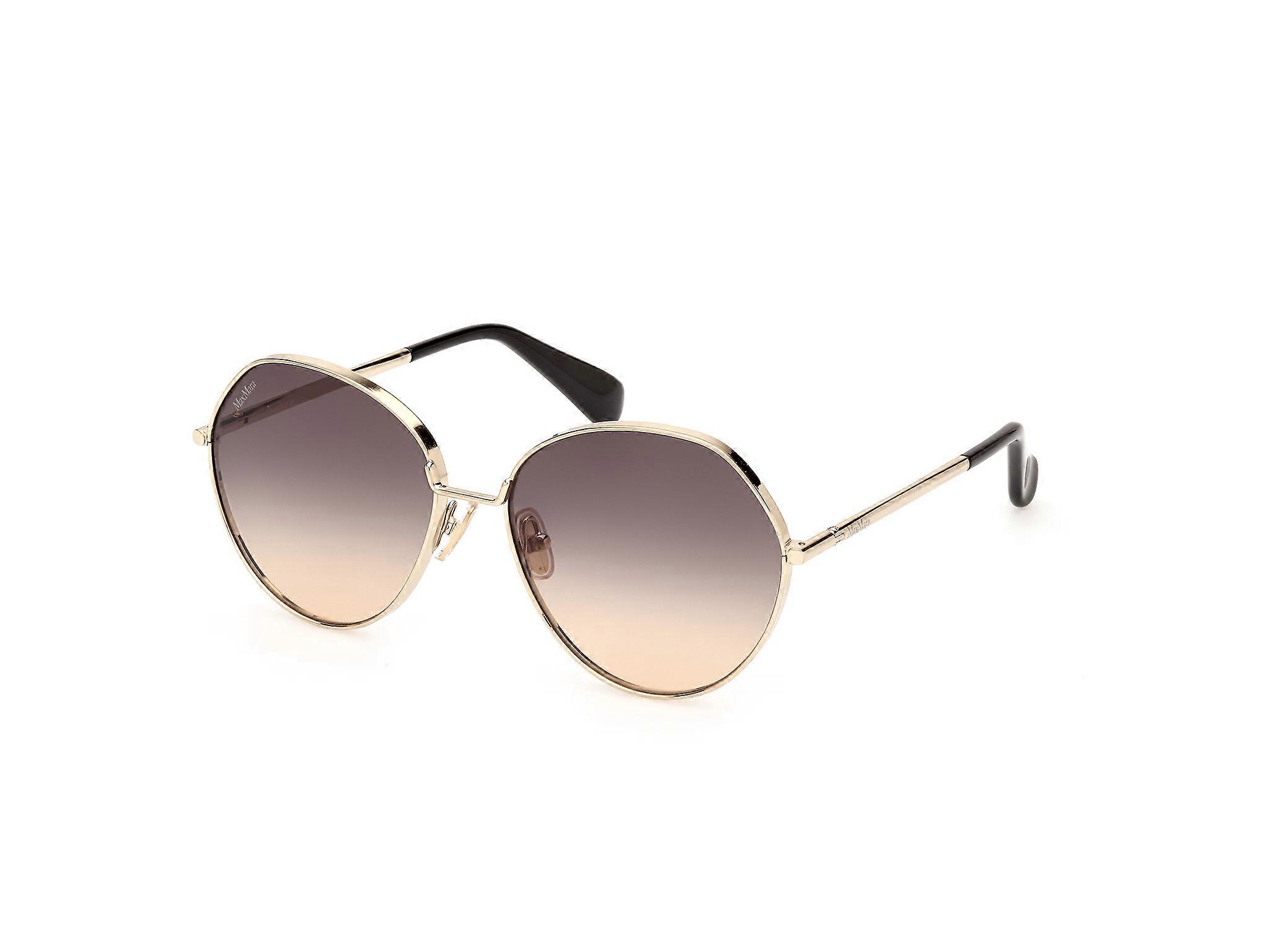 Sunglasses MaxMara MM0096 32B shiny pale gold 57/16/135 WOMAN
