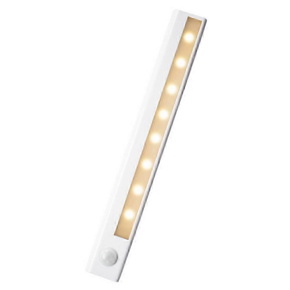 LEDs Closet Light Motion Sensor 3000-6500K Bateria Operada Lâmpada Noturna para Cozinhas Banheiros Roupeiro Corredor
