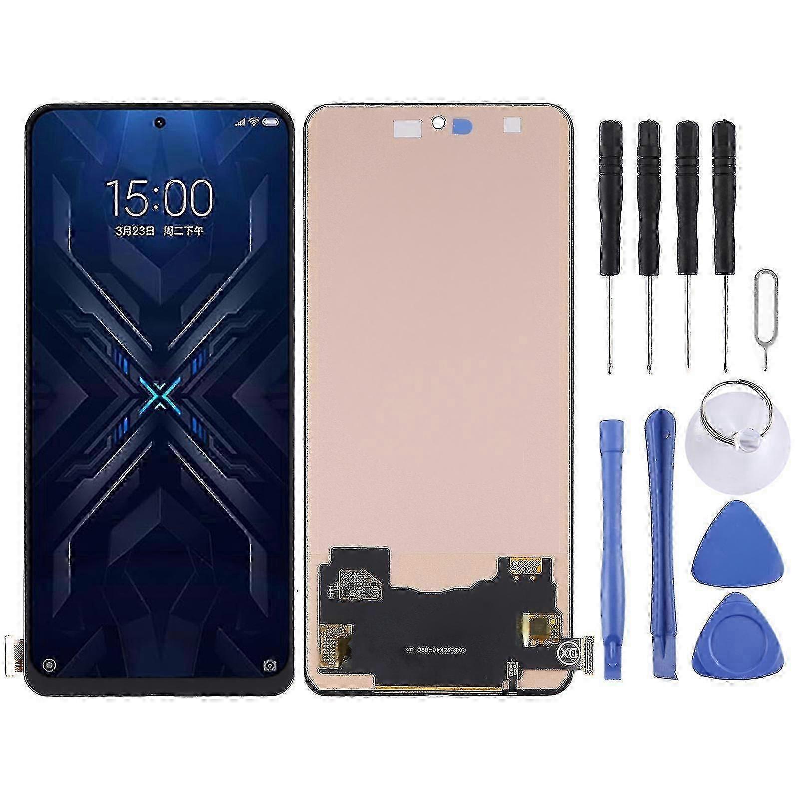 شاشة TFT LCD لهاتف Xiaomi Black Shark 4 / Black Shark 4 Pro مع محول رقمي تجميع كامل