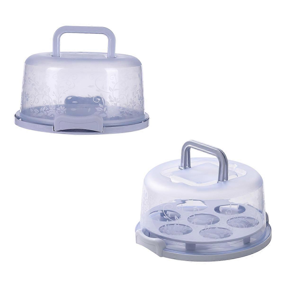 Cake Transport Box with Lid and Handle Cake Box Cup Cake Container with Handle Cake Transport Container