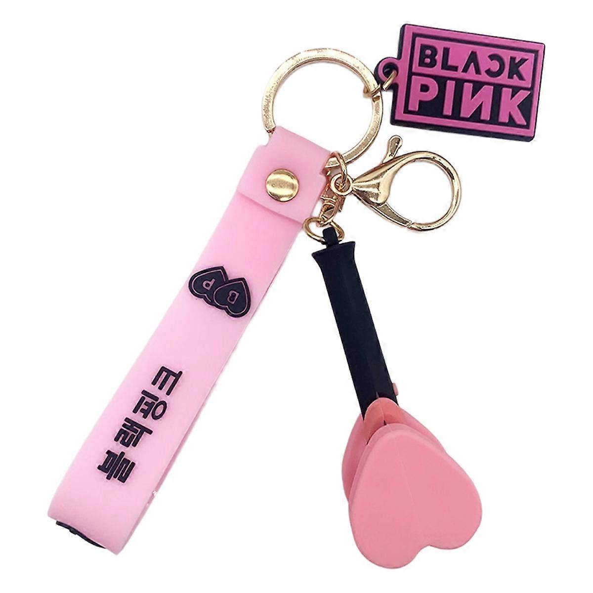 Blackpink Soft Silicone Keychain Frusde Fan Cheer Stick - Pink