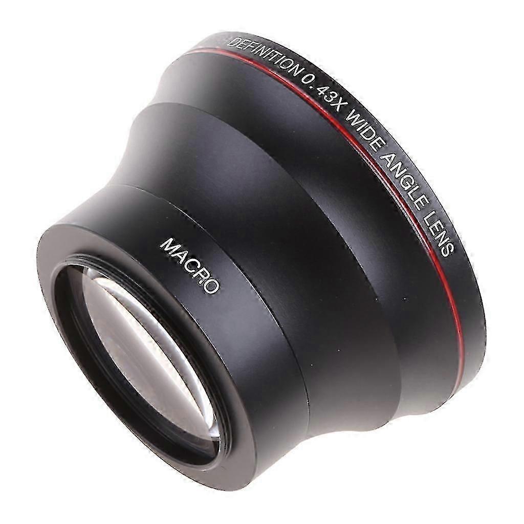 49mm/52mm/55mm/58mm 0.43x Professional Super Wide Angle Lens With Macro Portion
