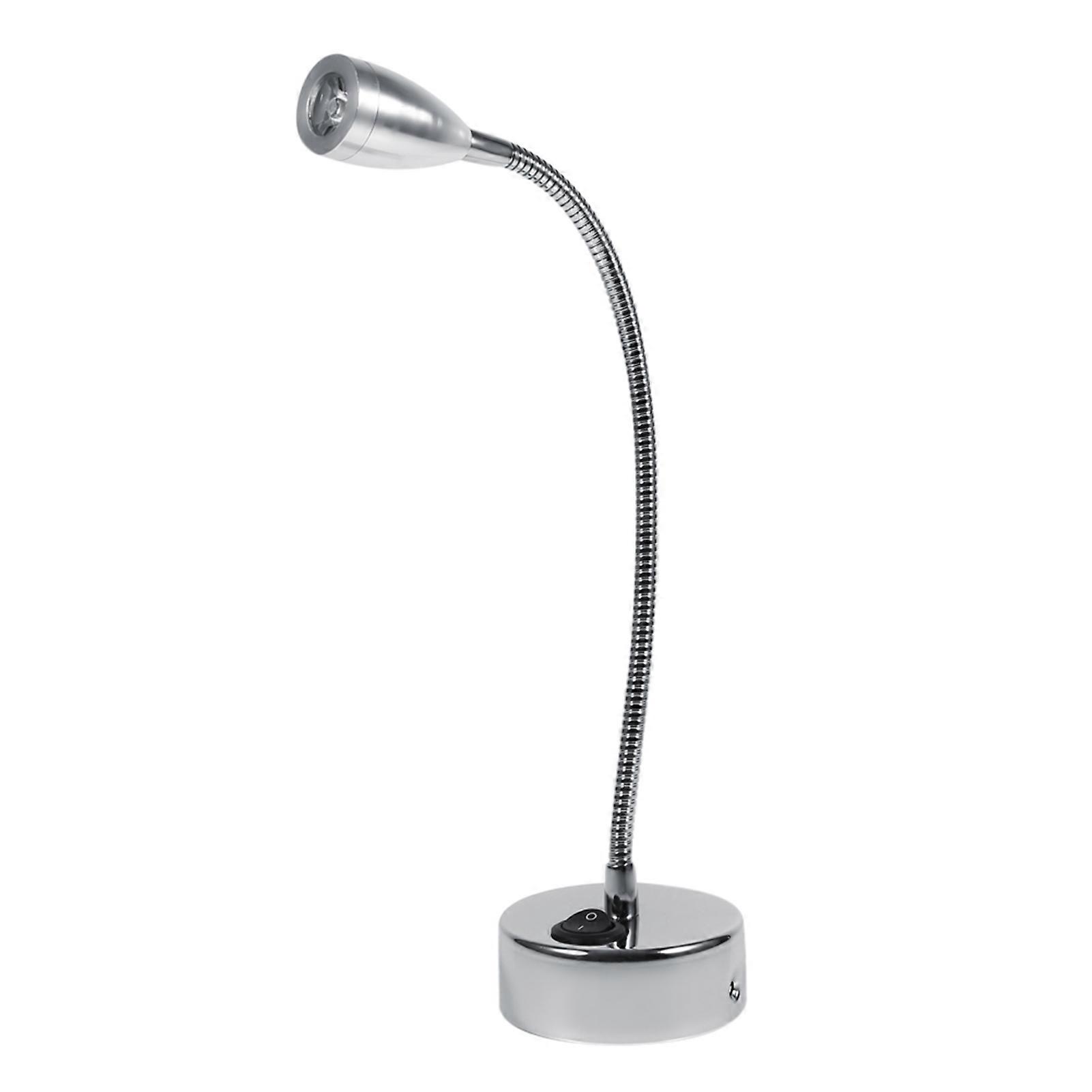 LED flexible gooseneck lamp for bedroom bedside reading