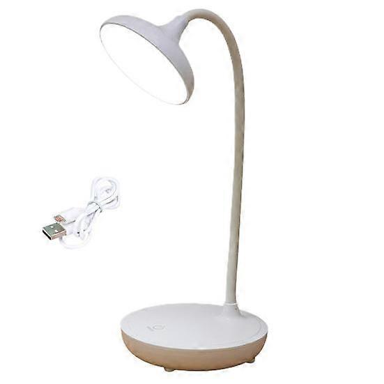 Desk Lamp Flicker-Free Wide Application Energy Saving Convenient Blue-light Free LED Night with USB Cable for Home