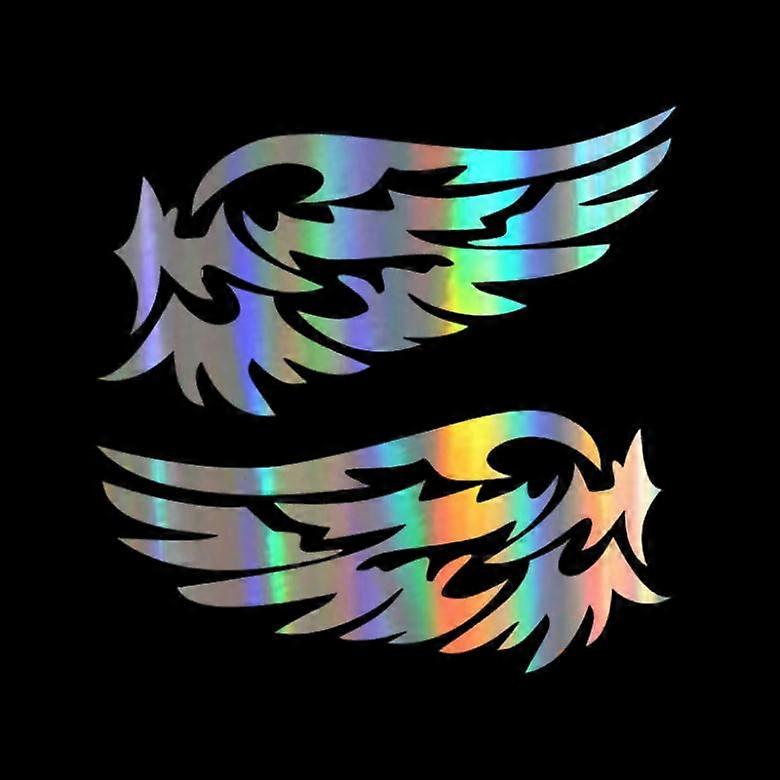 Reflective Angel Wings Car & Motorcycle Decal