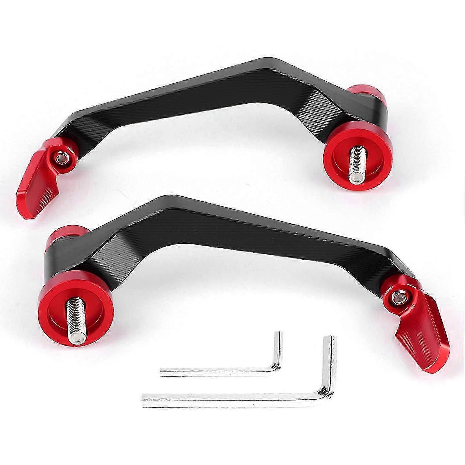 Aluminum Alloy Brake Clutch Levers Guard Universal Handlebar Grips Protector For Motorcyclered E2u412