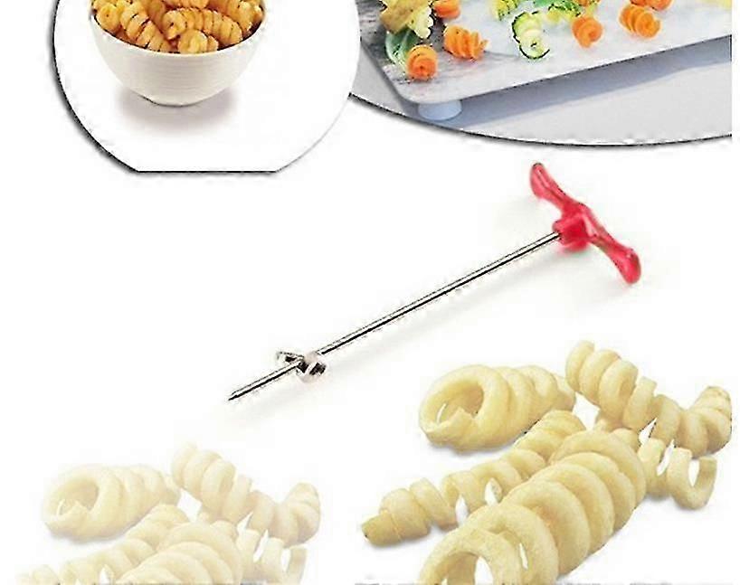 1pc Vegetable Spiral Knife Carving Tool Potato Carrot Cucumber Salad Chopper Manual Spiral Screw Slicer Cutter Spiralizer Gadget